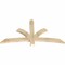 Ekena Millwork Davenport Rough Sawn Timber Gable Bracket, Douglas Fir, 60"W x 32"H x 2"D x 4"F, 13/12 Pitch GBW060X32X0204DAV00RDF - alternate 3